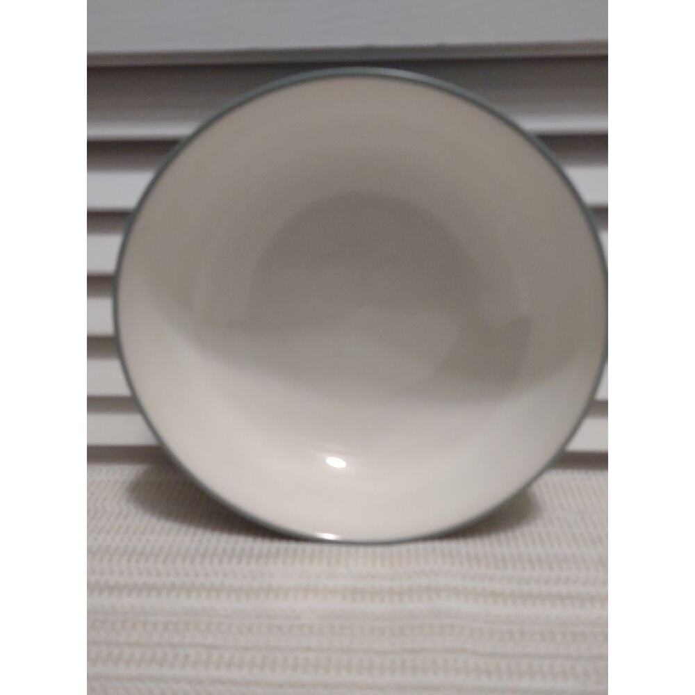 Noritake Colorwave Green 8485 stoneware cereal soup rimless bowl oven safe